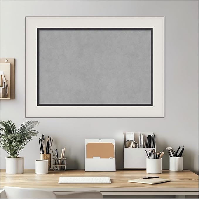 Amanti Art Silver Framed Magnetic Board 22x30 Medium Vision Board - Image 7