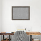 Amanti Art Grey Framed Magnetic Board 20x26 Medium Vision Board - Image 5