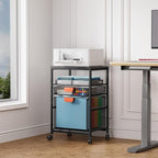 Marbrasse Rolling File Cart - Image 2