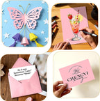 Pink Cardstock 8.5 x 11, Valentine's Day Colored Cardstock Paper, Printer Paper - Image 7