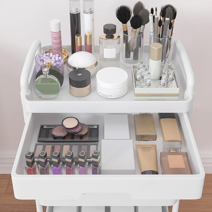 Calmootey 4-Tier Rolling Utility Cart - Image 9