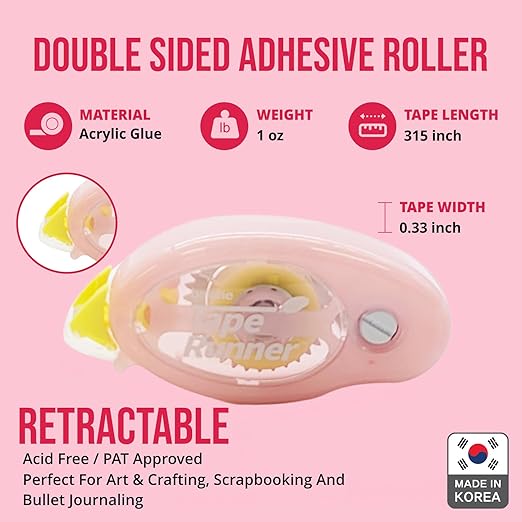 TapeRunner Double-Sided Adhesive Tape, 5/16 Inches by 315 Inches - Image 3