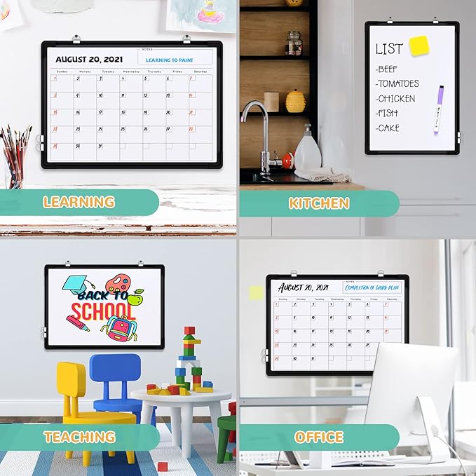 Small Monthly Calendar Dry Erase Whiteboard - Image 6