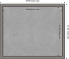 Amanti Art Grey Framed Magnetic Board 44x52 Oversize Vision Board - Image 4