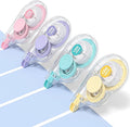 Four Candies White Correction Tape, 39.4 Feet, 4 Pack Easy to Use Applicator by FourCandies