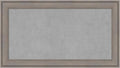 Amanti Art Grey Framed Magnetic Board 15x27 Small Vision Board by AmantiArt
