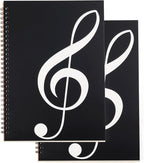 MoHern Blank Sheet Music Notebook, 160 Pages Composition Staff Paper Notebook 2 by MoHern