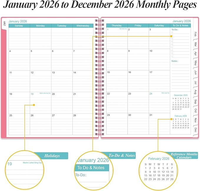 2026 Planner - Planner 2026 from January 2026 to December 2026 - Image 4