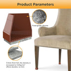 Square Chair Leg Protectors for Hardwood Floors - Image 4