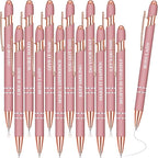 Zonon 12 Pcs Inspirational Pens Bulk Funny Ballpoint Pen by Zonon