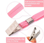 100 Pcs Lanyards for ID Badges and 100 Pcs Clear Name Tag Holders Reusable - Image 3