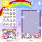 TaoBary 160 Pcs Stationery Paper Set 50 Double Sided Stationery Papers - Image 3