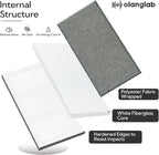 Olanglab Fiberglass Acoustic Wall Panels 4 Pack, 11.8'' x 23.6'' Sound Panels - Image 7