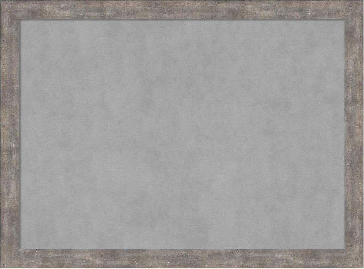 Amanti Art Silver Framed Magnetic Board 23x31 Medium Vision Board