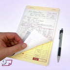NextDayLabels - NCR Carbonless Order Forms, Bound Wraparound Cover, 50 Sets per - Image 3