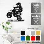 Custom Motorcycle Metal Signs Personalized Dirt Biker Name Sign Custom Garage - Image 4