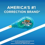 BIC Wite-Out Brand Mini Correction Tape, 16.4 Feet, 12-Count Pack of White - Image 6