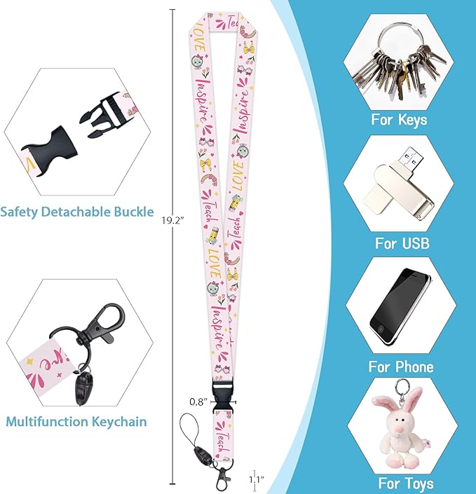 ID Badge Holder with Lanyard, Lanyards - Image 5