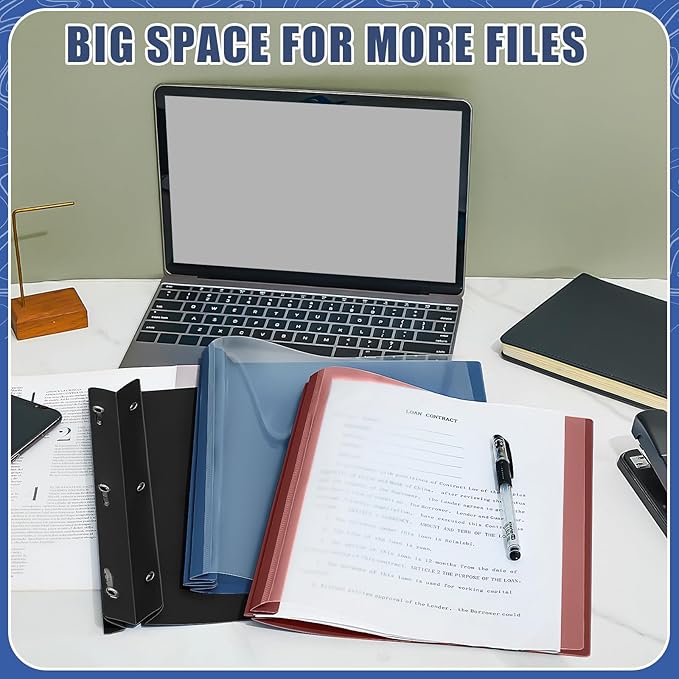 Teling 48 Pcs Clear Front Report Covers - Image 4
