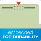 Pendaflex Recycled Classification File Folders, 2 Dividers, 2/5 Tab Cut - Image 3