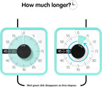 TWENTY5 SEVEN Countdown Timer 7.5 inch; 60 Minute 1 Hour Visual Timer – - Image 5