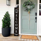 Welcome Porch Sign Decor Wooden Hanging Sign Door Porch Standing Decorative - Image 7