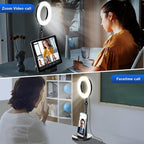 Desk Ring Light with Telescopic Stand, Travel Desktop Hola Light - Image 5