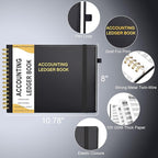 HAUTOCO Hardcover Accounting Ledger Book - Image 3