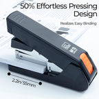 M&G Effortless Stapler 50 Sheet Capacity One-Touch Stapling, Heavy Duty Desktop - Image 4