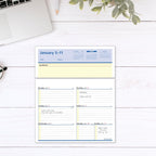 AT-A-GLANCE 2026 Desk Calendar Refill, Weekly, 5-1/2" x 7", Flip-A-Week with QuickNotes (SW7065026)
