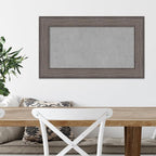 Amanti Art Grey Framed Magnetic Board 17x29 Small Vision Board - Image 5