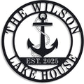 Personalized Lake House Decor, Custom Nautical Wall Decor, Nautical Decor by ENFODREAM