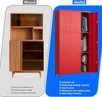 SUPEER 9 Doors Metal Locker - Image 6