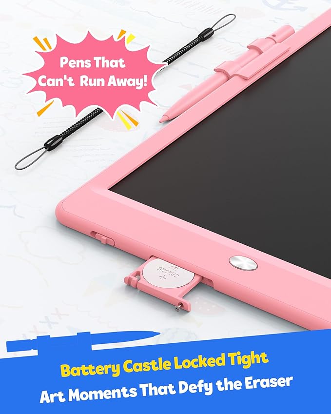 TEKFUN LCD Writing Tablet for Kids, 10-inch Coloring Drawing Pad, Mess Free - Image 6