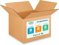 Small Moving & Shipping Boxes 8x8x6 inches