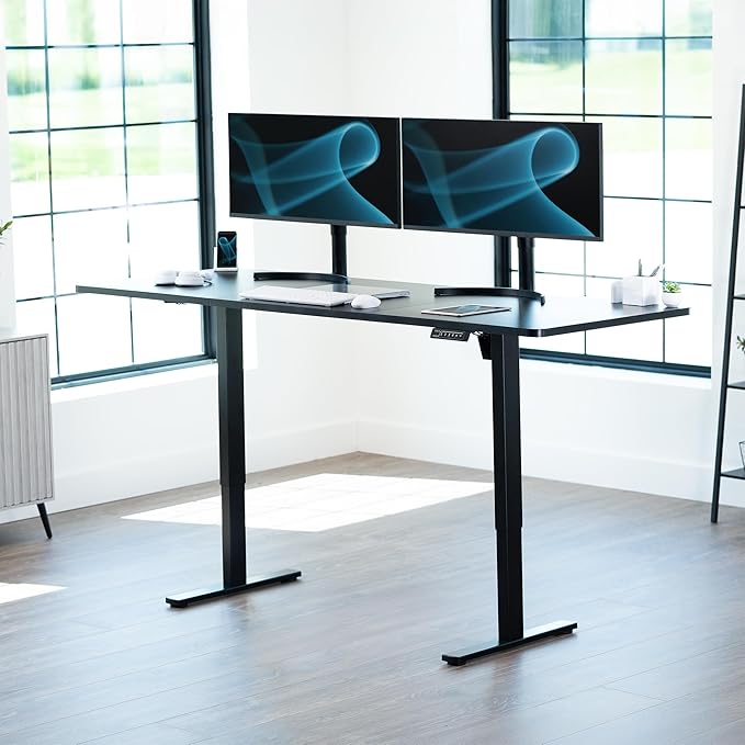VIVO Large Electric 83 x 30 in Standing Desk, Memory Height Adjustment - Image 2