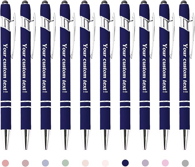 CRME Ballpoint Pen 2-in-1 Stylus Bulk Custom Pens Personalized Engraved Metal by Unknown