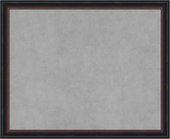 Amanti Art Black Framed Magnetic Board 18x22 Small Vision Board by AmantiArt