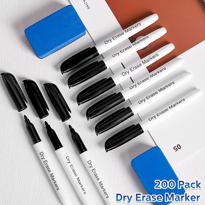 Thenshop 200 Pack Dry Erase Markers Bulk - Image 4