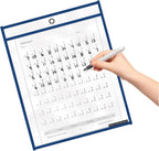 Teacher Created Resources Colorful Dry-Erase Pockets - 10 Pack (TCR77522)