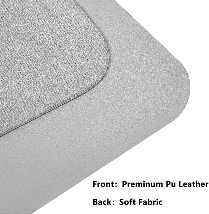 PU Leather Desk Pad Protector Gaming Mouse Pad Non Slip Desk Mat - Image 6