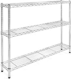 Shelving Inc. 8" d x 48" w Chrome Wire Shelving by ShelvingInc