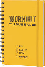 Nextnoid Hardcover Fitness Journal Workout Planner by Nextnoid