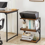 IBUYKE 2-Tier Desktop Printer Stand Holder, Book Shelf Printer Shelf - Image 2