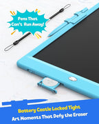 TEKFUN LCD Writing Tablet for Kids, 10-inch Coloring Drawing Pad, Mess Free - Image 7