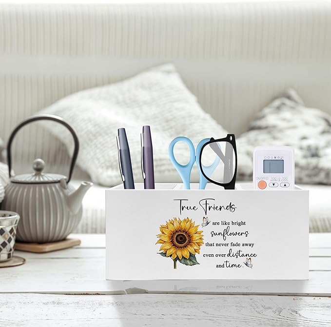 Exqcom Friend Gifts Pen Pencil Holder, Long Distance Friendship Gifts, True - Image 2