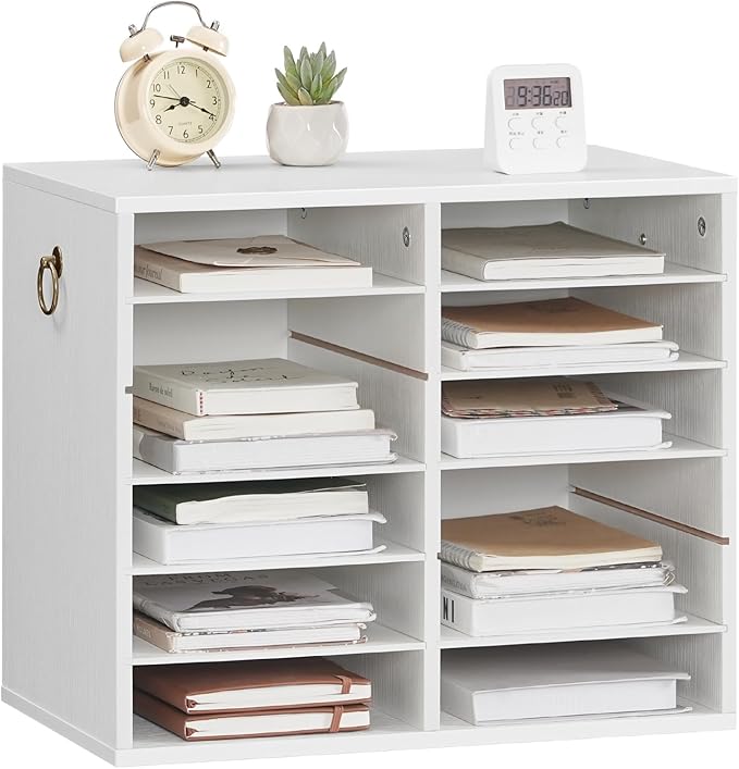 HOOBRO Literature Organizers, 12 Compartments Office Mailbox - Image 9