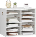 HOOBRO Literature Organizers, 12 Compartments Office Mailbox - Image 9