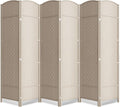 Cocosica 6 Panel Room Divider, 6Ft Folding Privacy Screen, Tall by cocosica