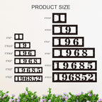 Personalized Horizontal House Numbers - Image 5